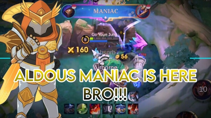 ALDOUS MANIAC IS HERE BRO!!!