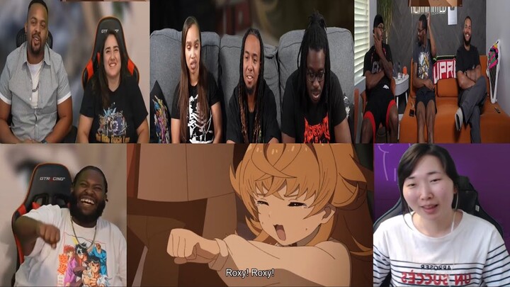 MUSHOKU TENSEI EPISODE 2X7 REACTION MASHUP!!