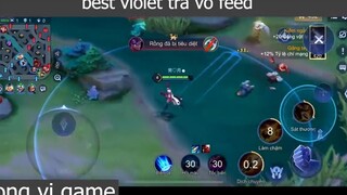 best violet tra vo feed p2 #songvigame