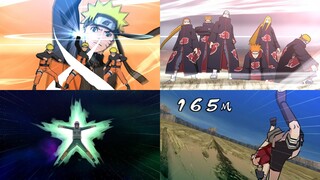 All Characters Ultimate Jutsu's - Naruto Shippuden: Ultimate Ninja Heroes 3 (60FPS)