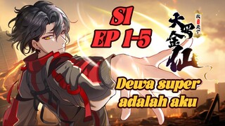 【INDO SUB】Super God Is Me Koleksi Musim 1 EP01-05 Dewa-dewa kuno turun ke kota #anime #animation