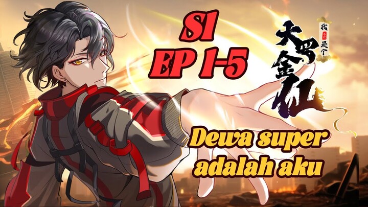 【INDO SUB】Super God Is Me Koleksi Musim 1 EP01-05 Dewa-dewa kuno turun ke kota #anime #animation
