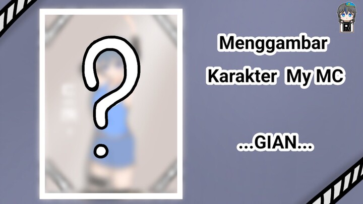 Baru up lagi cuy 😁. Menggambar karakter OC, GIAN
