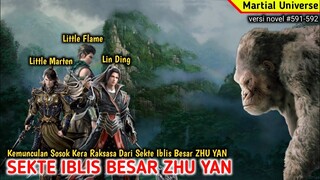 SEKTE IBLIS BESAR, ZHU YAN. #591-592 Wu Dong Qian kun