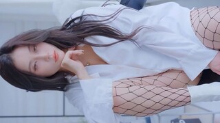 [4K룩북] 망사 스타킹과 함께하는 아름다운 흰색 셔츠 룩북 [Amazing Korean Girl Lookbook] White shirt