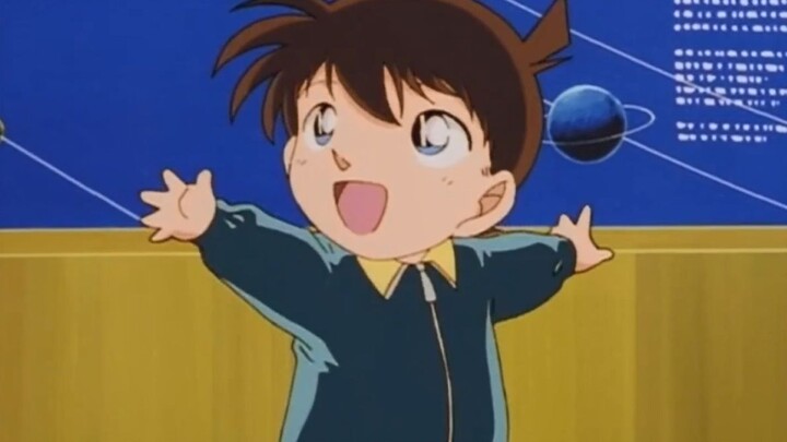 Conan's little milky voice when he was a child is so cute! I love you at 105℃!