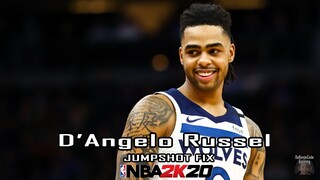 D'Angelo Russel Jumpshot Fix NBA 2K20