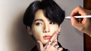 Khi BTS Jungkook gặp một chiếc máy in cơ thể ...