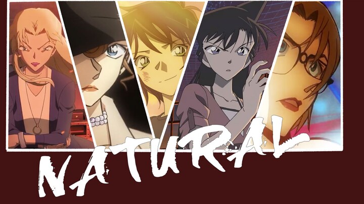 [Detective Conan丨Female Group Portrait] We are born this way!