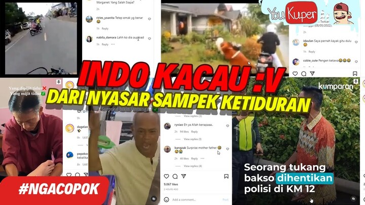 NABRAK EMAK-EMAK SAMPE KAGET JANTUNG MAU COPOT | YOUKUPER #NGACOPOK