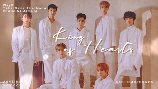 WayV - King Of Hearts  [8D AUDIO USE HEADPHONES 🎧]
