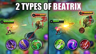 2 TYPES OF BEATRIX | FULL PHYSICAL BUILD AND DEMON HUNTER BUILD