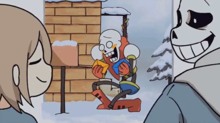 【Undertale/Animation】When Papyrus received the letter