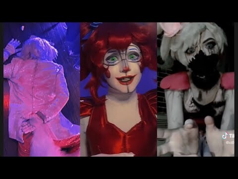 [GORE/FLASH] Fnaf Cosplay TikTok Compilation ~1 🐰🐻🐤🦊