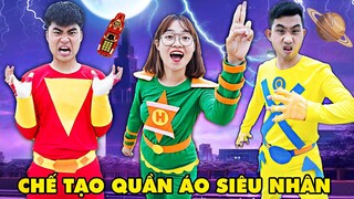 Cuộc Thi Làm Quần Áo Siêu Nhân Gao Theo Màu Sắc Siêu Nhân Đỏ , Xanh, Vàng - Vua Thiết Kế Hà Sam