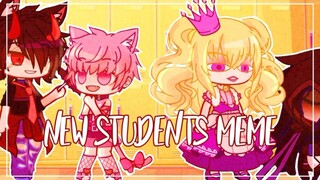 【Gacha Club】 Meme học sinh mới