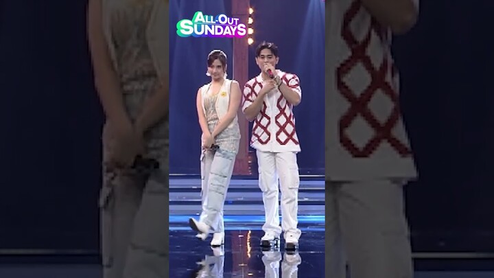 Nagpapakilig na naman ang YsaGuel, oh! #shorts | All-Out Sundays