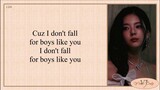 ITZY - Boys Like You (Lyrics)