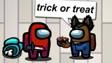 TRICK OR TREATING in Among Us... and this is what happened