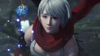 [PS4 MHW Icefield] สาวผมขาวบีบข้อมูลใบหน้าของเธอ ฉันได้ยินมาว่าผู้คนใน Chongguo ชอบผมสีขาว?