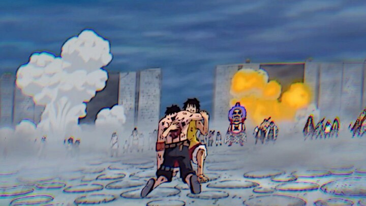 ke pulangan ace 🥀 sangat membekas di hati luffy