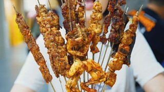 Grilled snake! Grilled bullfrog! I waited for over an hour to get the same grilled spareribs as [Ren