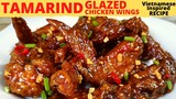 TAMARIND GLAZED CHICKEN WINGS | How to Make Spicy Tamarind Wings | Tamarind Sauce Crispy Wings