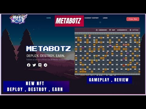 Metabotz New NFT | Gameplay , Review ( Tagalog )