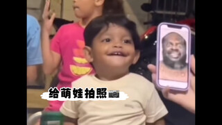 萌娃们上演笑容消失术…看到拍出来的照片一脸的不可置信😅