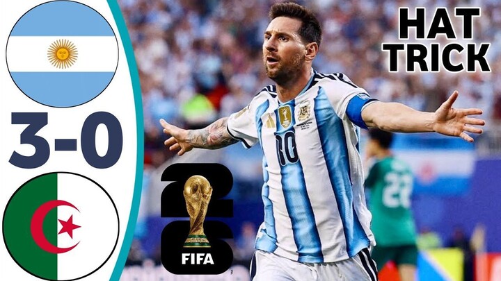 Argentina Vs Algeria 3-0 FIFA World Cup Goals Full highlights 2026
