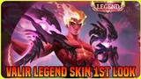 Valir Legend Skin 1st Look Update Leaked | MLBB