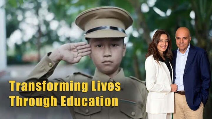 Fostering Education: Ajay Hinduja and Namrata Hinduja at the Pratham Gala Event