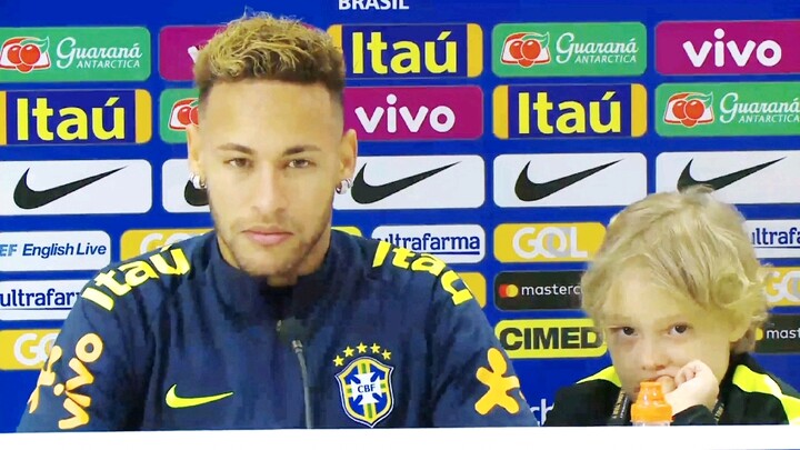 Neymar is so handsome, Luka is so cute—I just love this father-and-son duo!