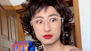 To prevent me from sleeping in, my mom actually...