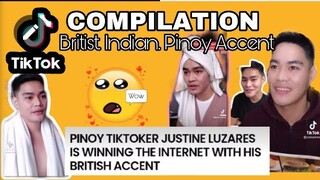 NAKAKAMANGHANG TIKTOK COMPILATION| ft. Justine Luzares in Britist, Indian, Pinoy, Bisaya Accent