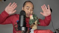 ASMR Eating Christmas Santa Lollipop Without Using Hands 🎅🍭 NO TALKING