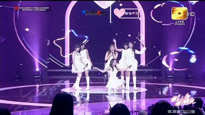Chibi-chibi - Diam-diam Suka (Live Performance) At DA7 Mega Konser : Boyband X Girlband