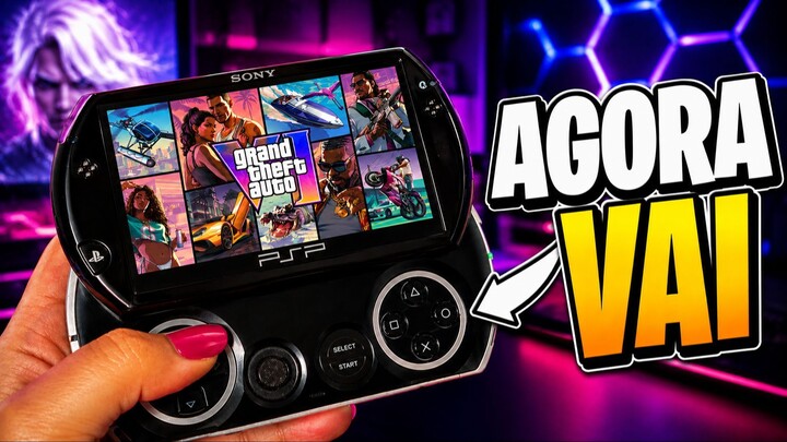 FINALMENTE CONSEGUI ARRUMAR MEU PSP GO em 2026!