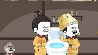 "Ming Dynasty Zhu Laoliu" Zhu Yuanzhang, this is a toilet, not a water tank.