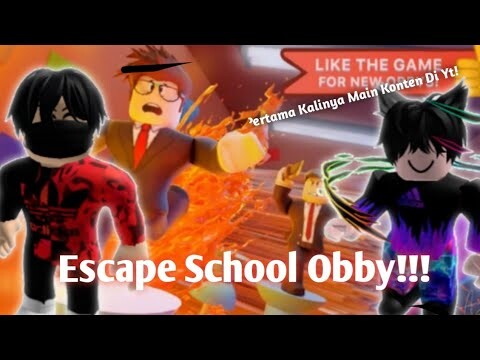 Escape School Obby!!✨//PERTAMA KALI KONTEN ROBLOX DI YT NGAKAK BANGET😭😭😭//Roblox Indonesia