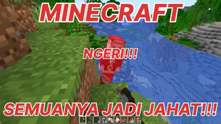 MINECRAFT - SEMUANYA BERUBAH JADI KAKEK-KAKEK JAHAT GUYS!!! NGERIIII!!!