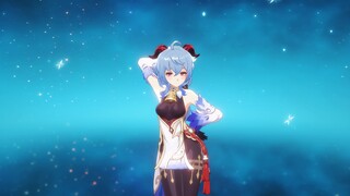 [Genshin Impact MMD/Ganyu] Bagus❤Body~layar vertikal