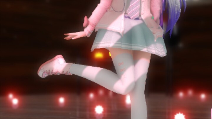 [MMD-4K] Don’t randomly hook fingers when you’re busy or idle—Miss, shall we hook fingers?