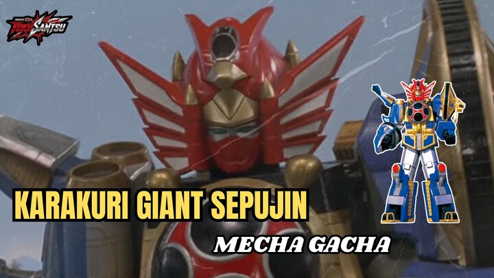 Senpujin: Robot Ninja dengan Senjata Gacha