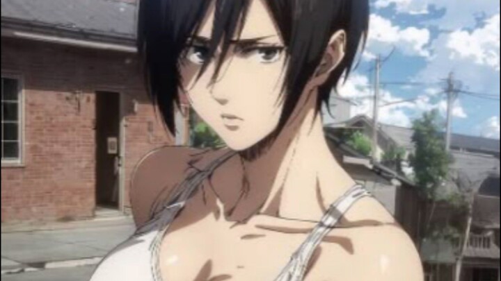MIKASA DIPAKSA HISAP ANU EREN
