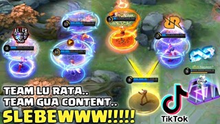 TIKTOK ML MOBILE LEGENDS BUTATA MAKAN PERMEN TEAM LU RATA TEAM GUA CONTENT, TERBARU HARI INI, SLOWMO