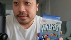 ASMR Milkita Honey Dew Milkshake Lollipop 🍭 Mouth Sounds & Licking 🍭