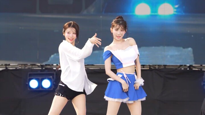 หลี่หย่าอิงและหลี่จูเอิน ร่วมเต้นโชว์ในเทศกาลเบียร์เกาสง! Fubon Girls