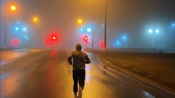 Run Through the Storm: Gym Motivation by Harmandeep Singh Kandhari