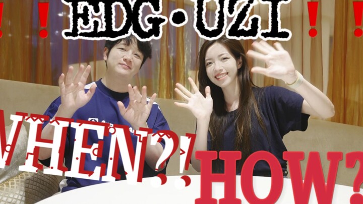 Behind the Explosive Official Announcement | WHEN&HOW | EDG.UZI Officially Joins